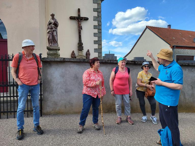 départde l'église